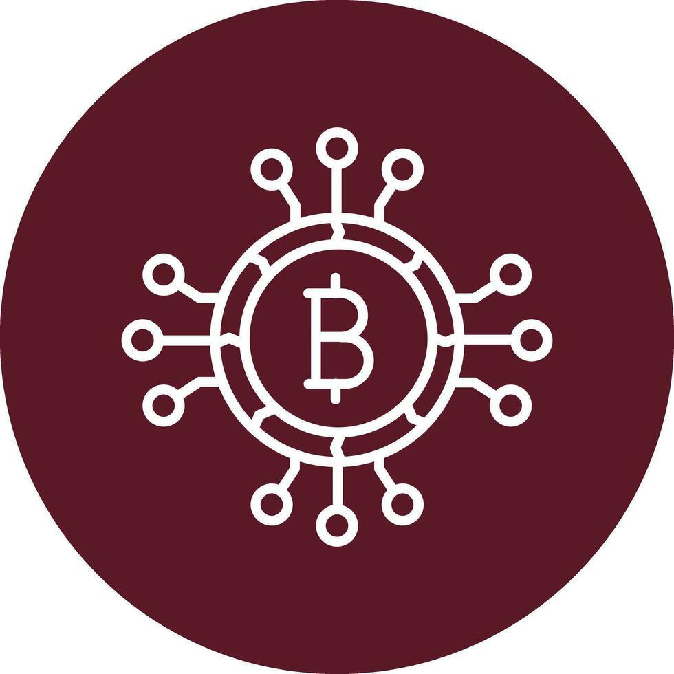 Cryptocurrency Vector Icon