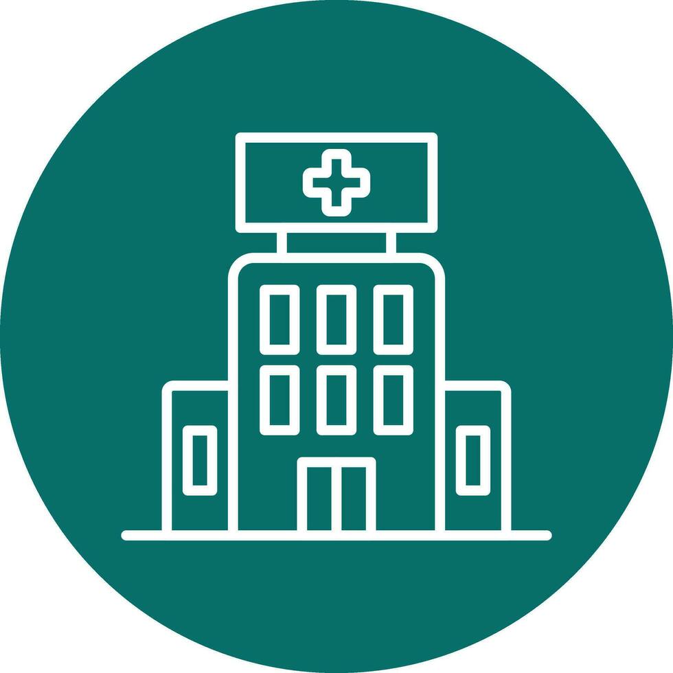 Health Clinic Vector Icon