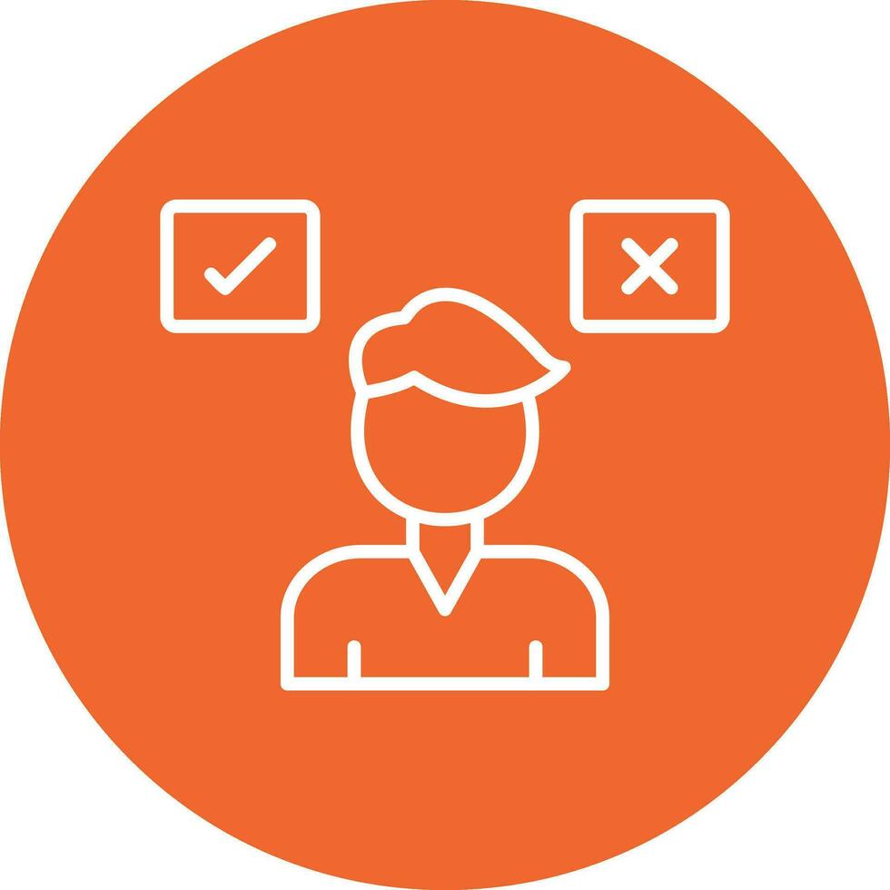 Decision Making Vector Icon