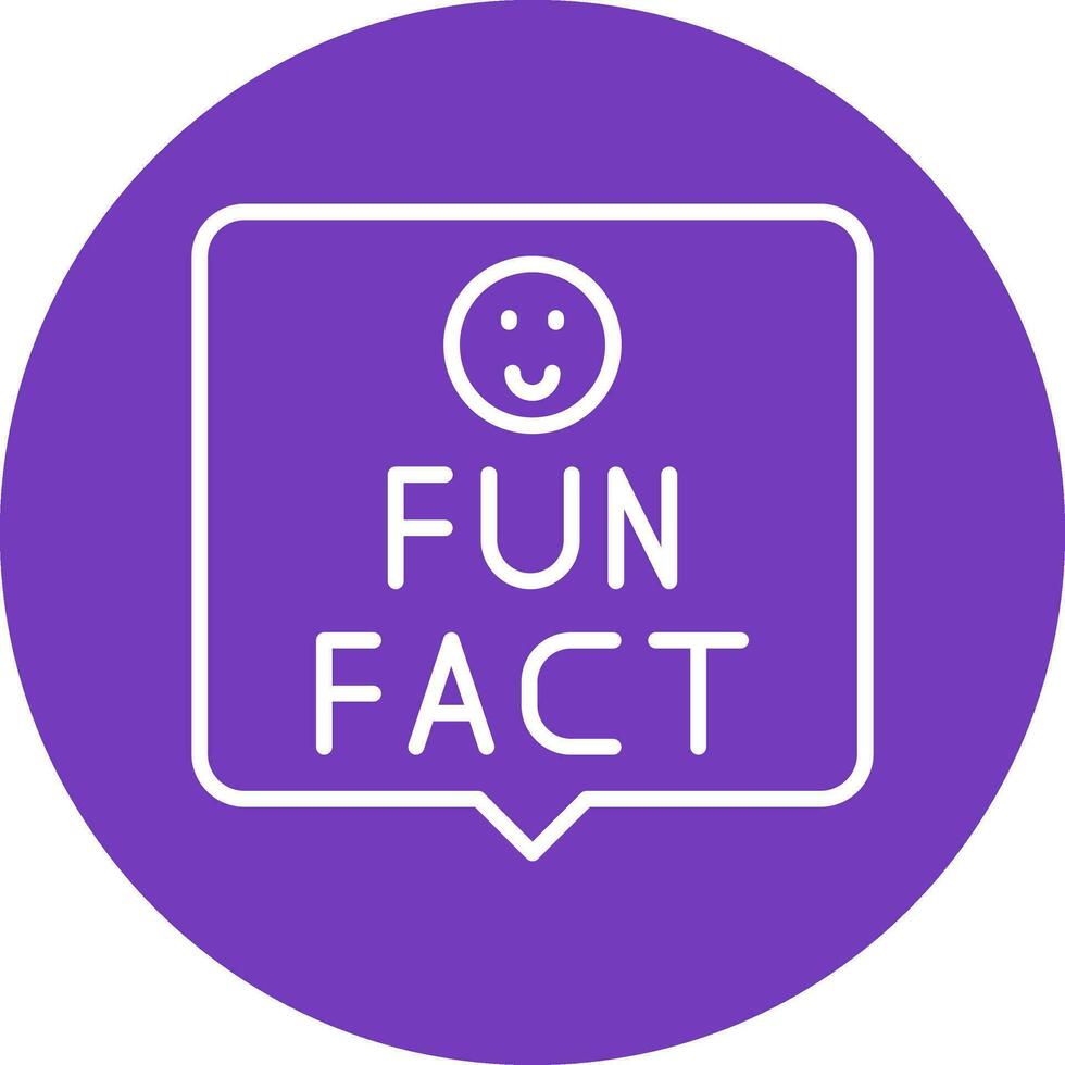 Fun Fact Vector Icon