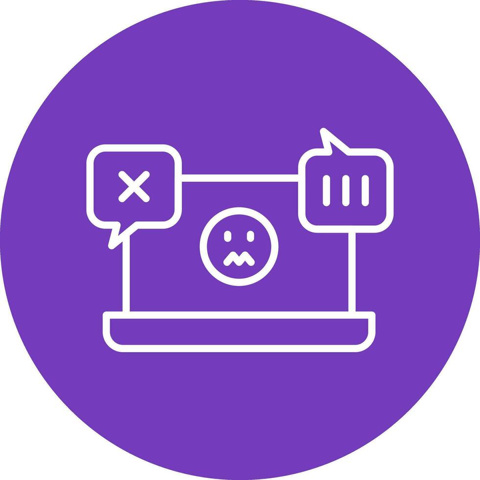 Cyberbullying Vector Icon