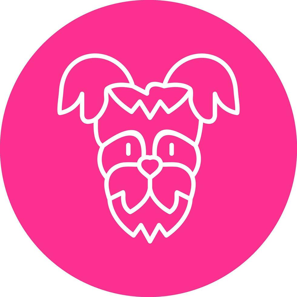 Yorkshire Terrier Vector Icon