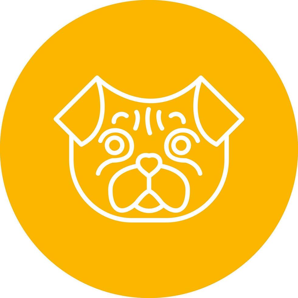 Pug Vector Icon