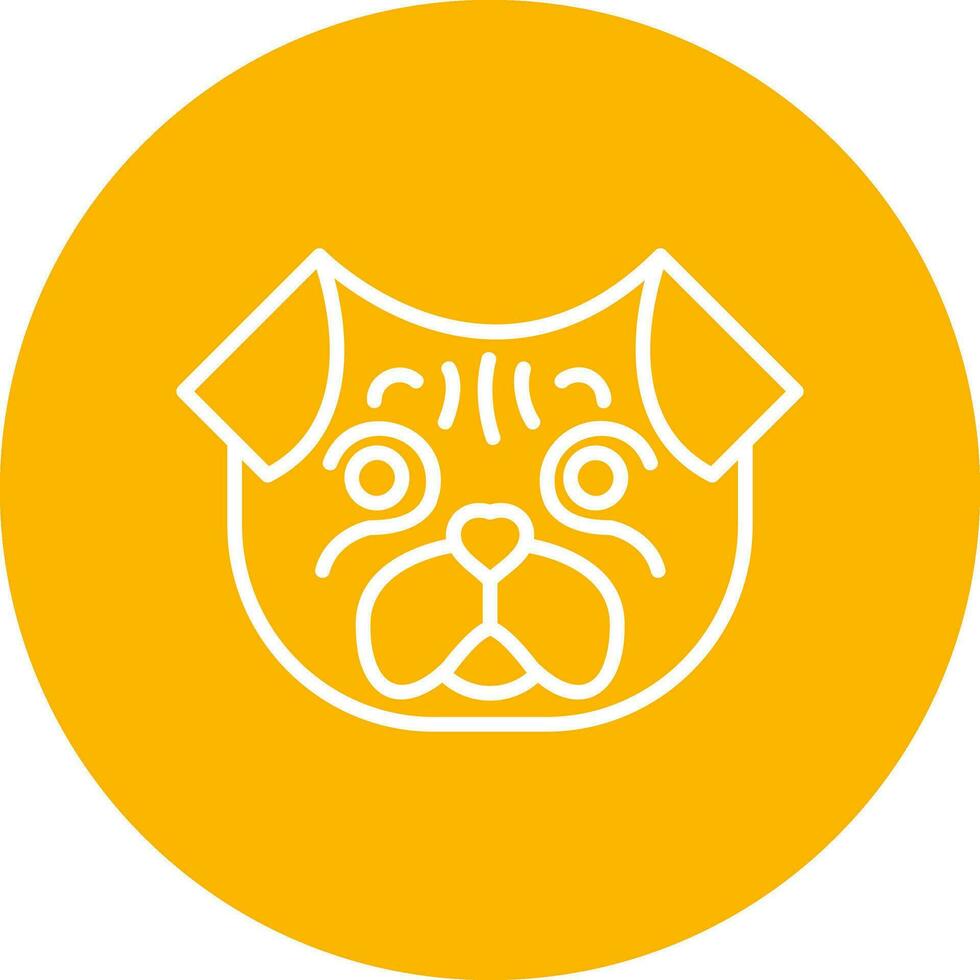 Pug Vector Icon