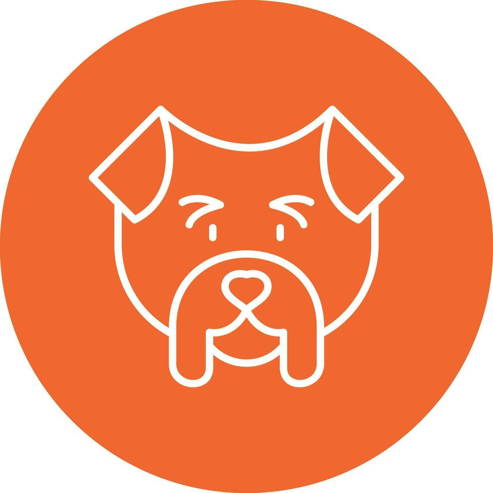 Bulldog Vector Icon