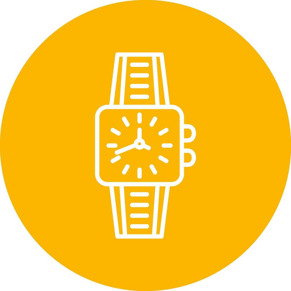 reloj, vector, icono vector