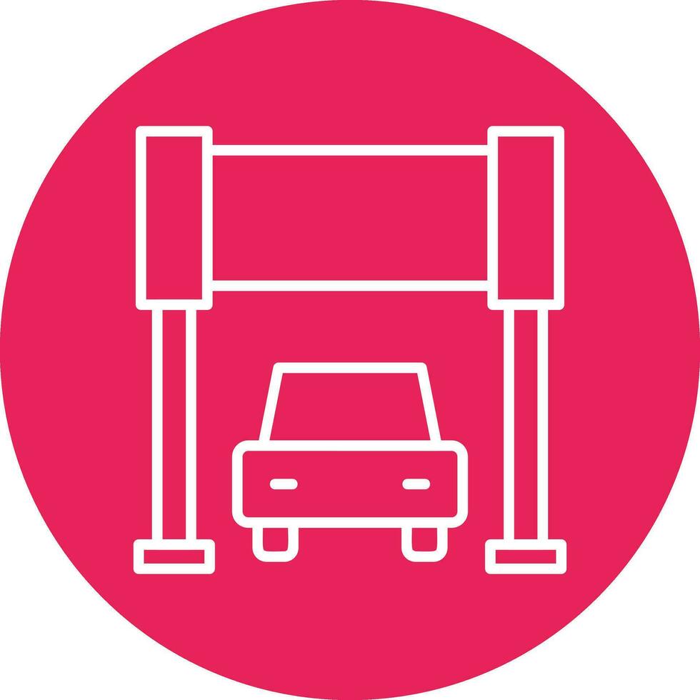 Start Line Vector Icon