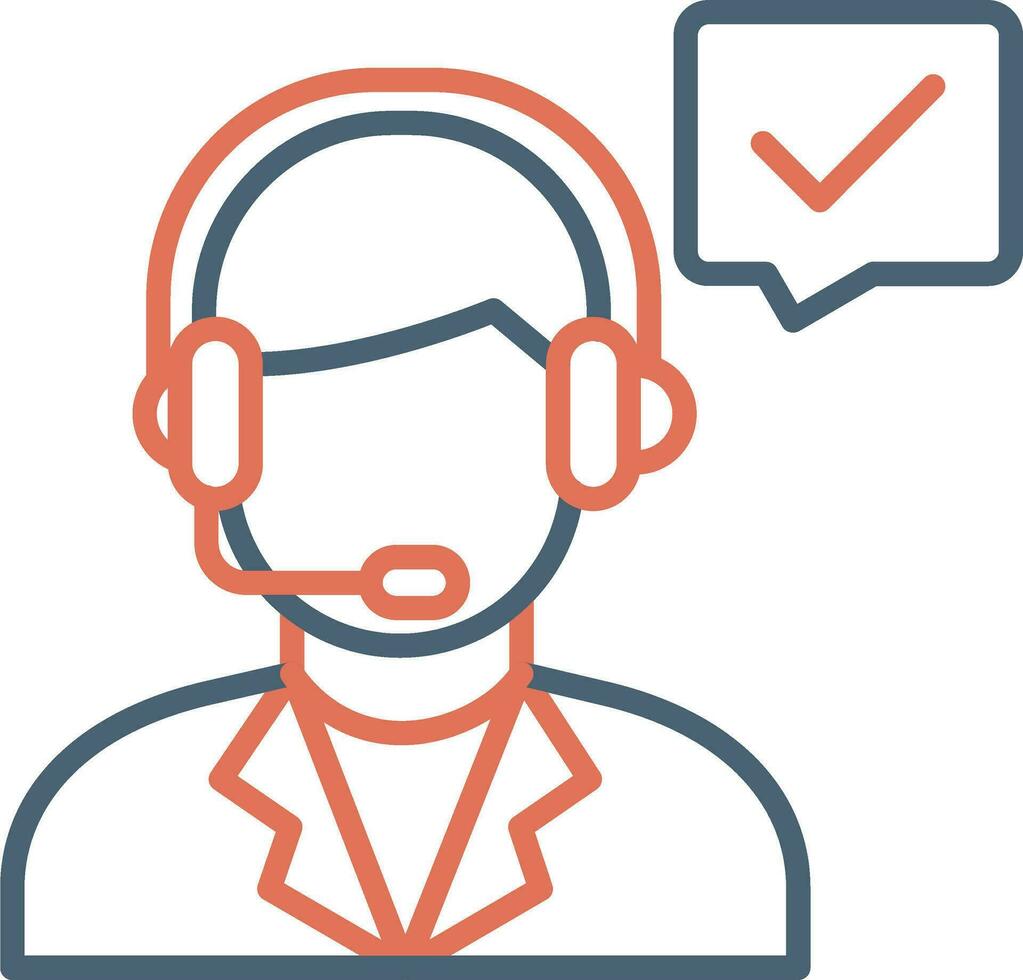 Customer Service Vector Icon