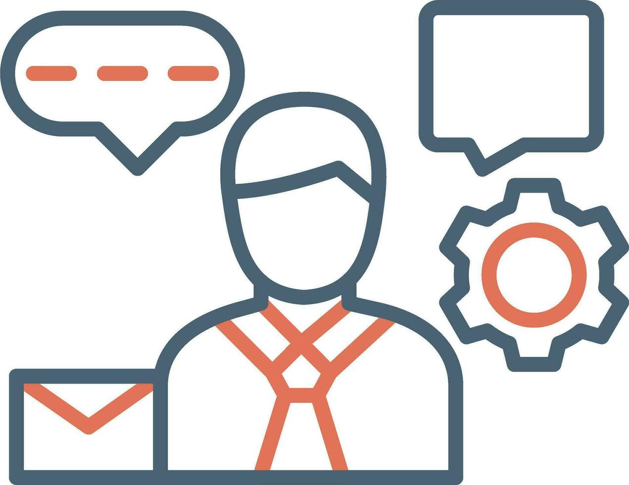 Client Support Vector Icon