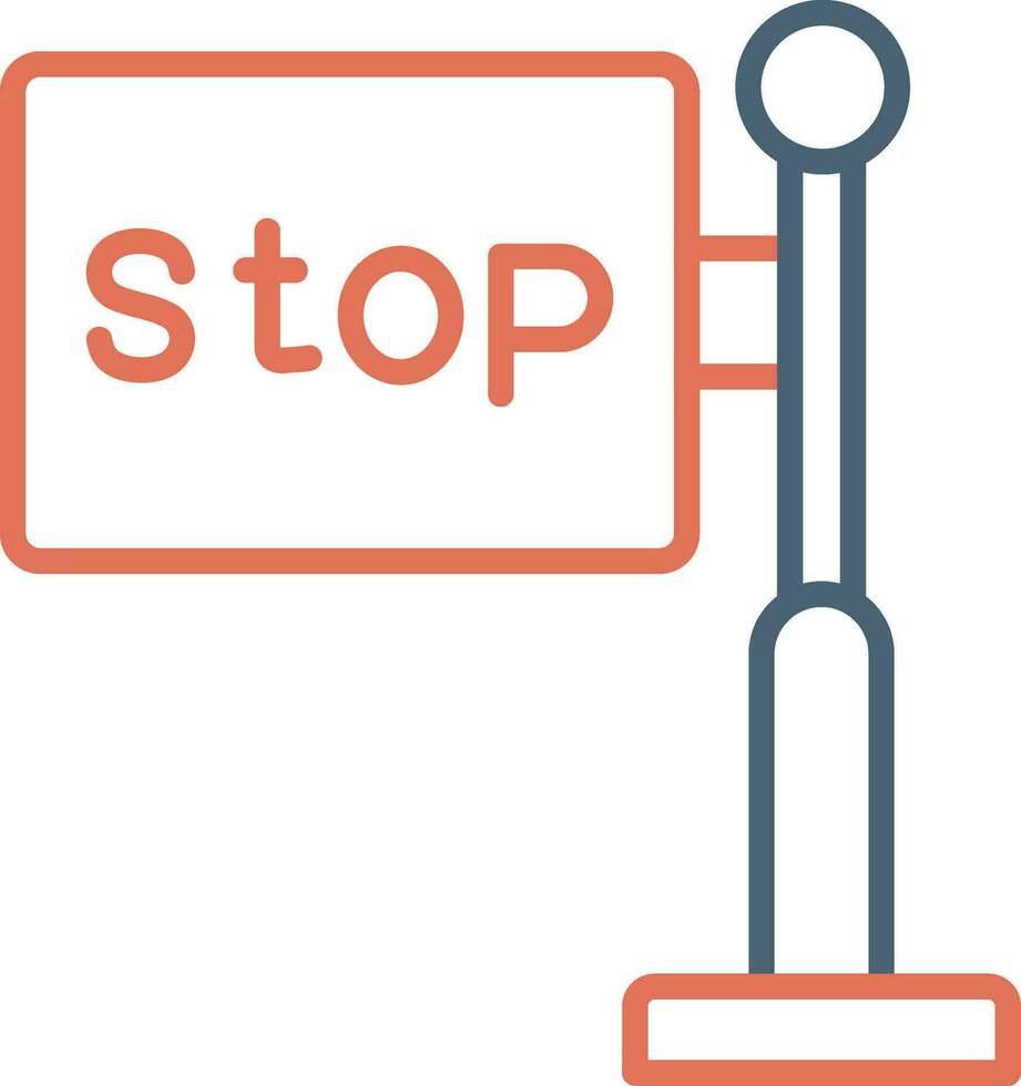 Stop Vector Icon