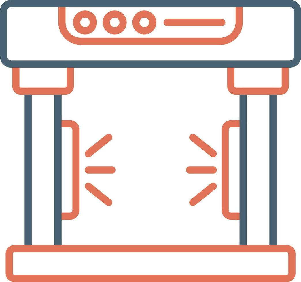 Metal Detector Vector Icon