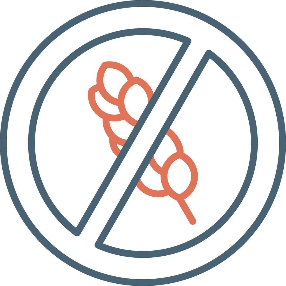 Gluten Vector Icon