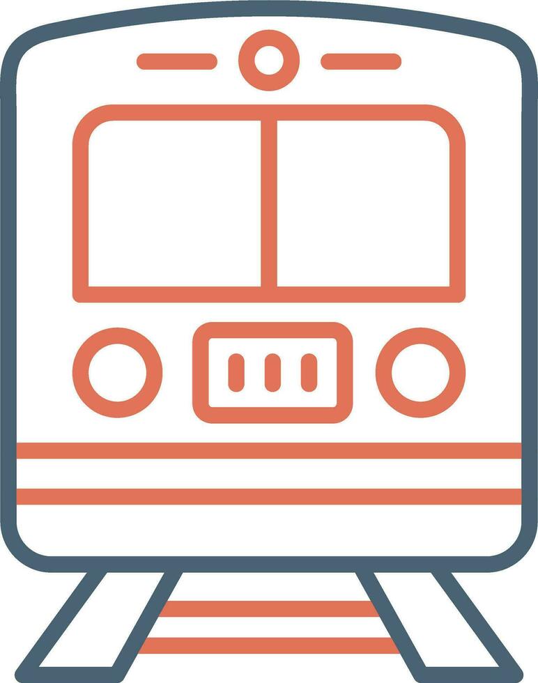 icono de vector de tren