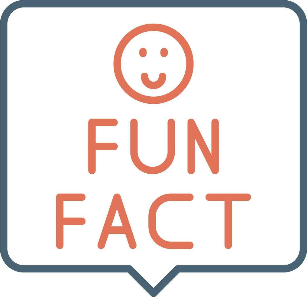 Fun Fact Vector Icon