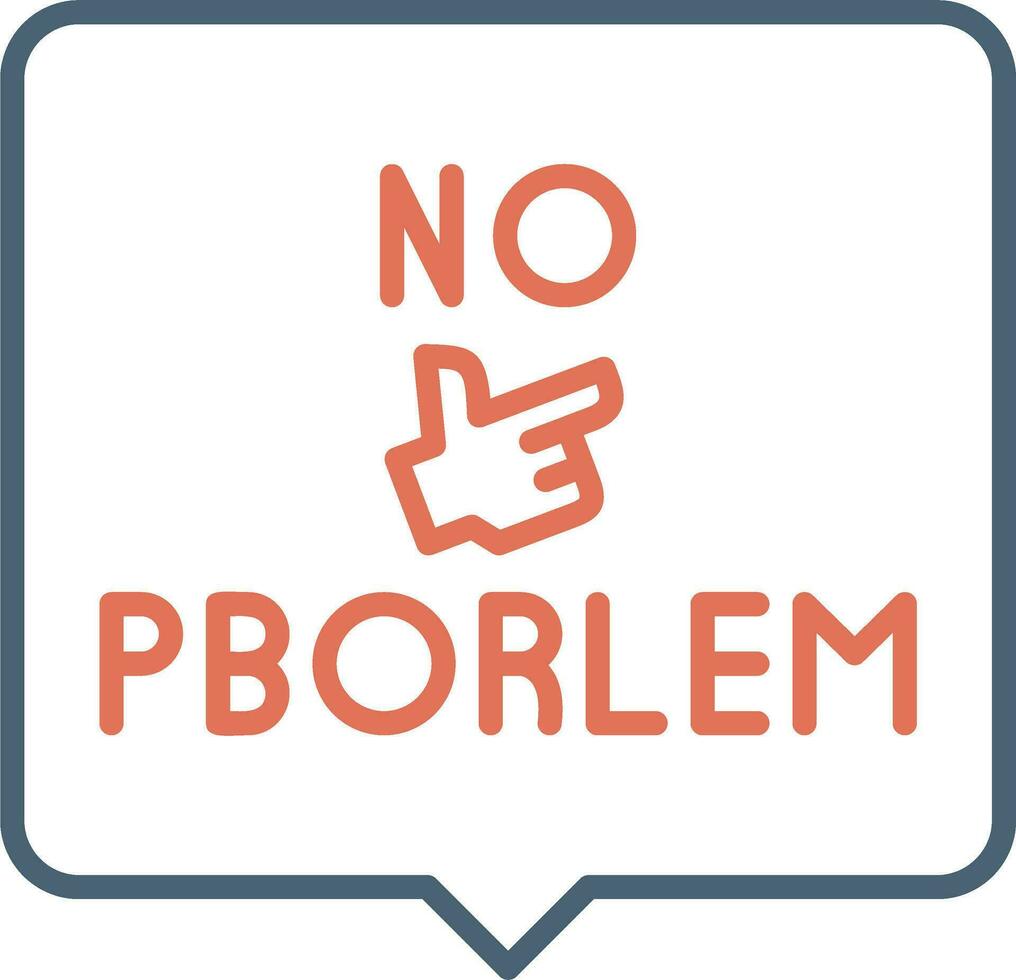 No Problem Vector Icon