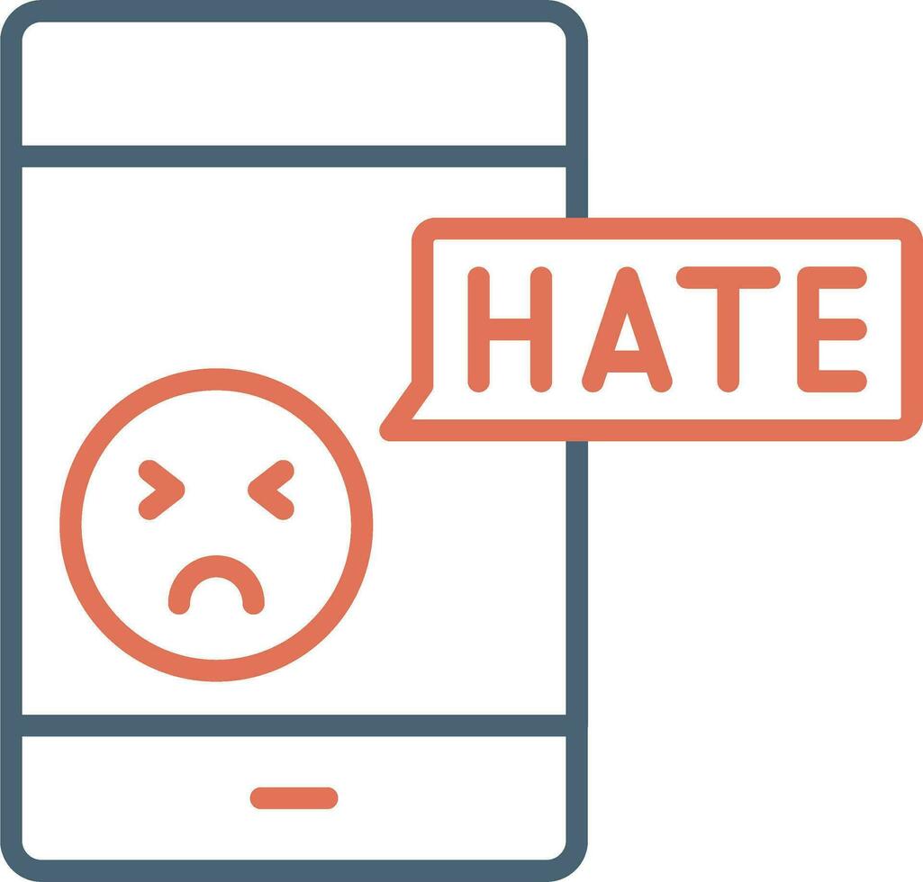 Hate Vector Icon