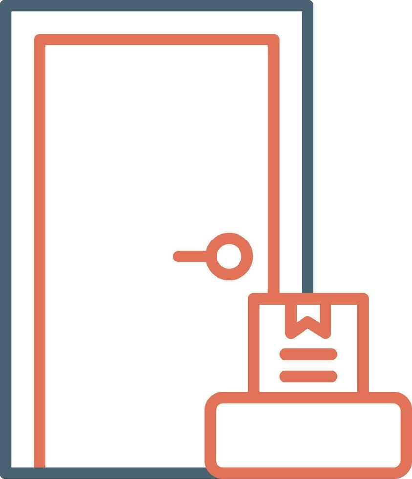 Door To Door Vector Icon