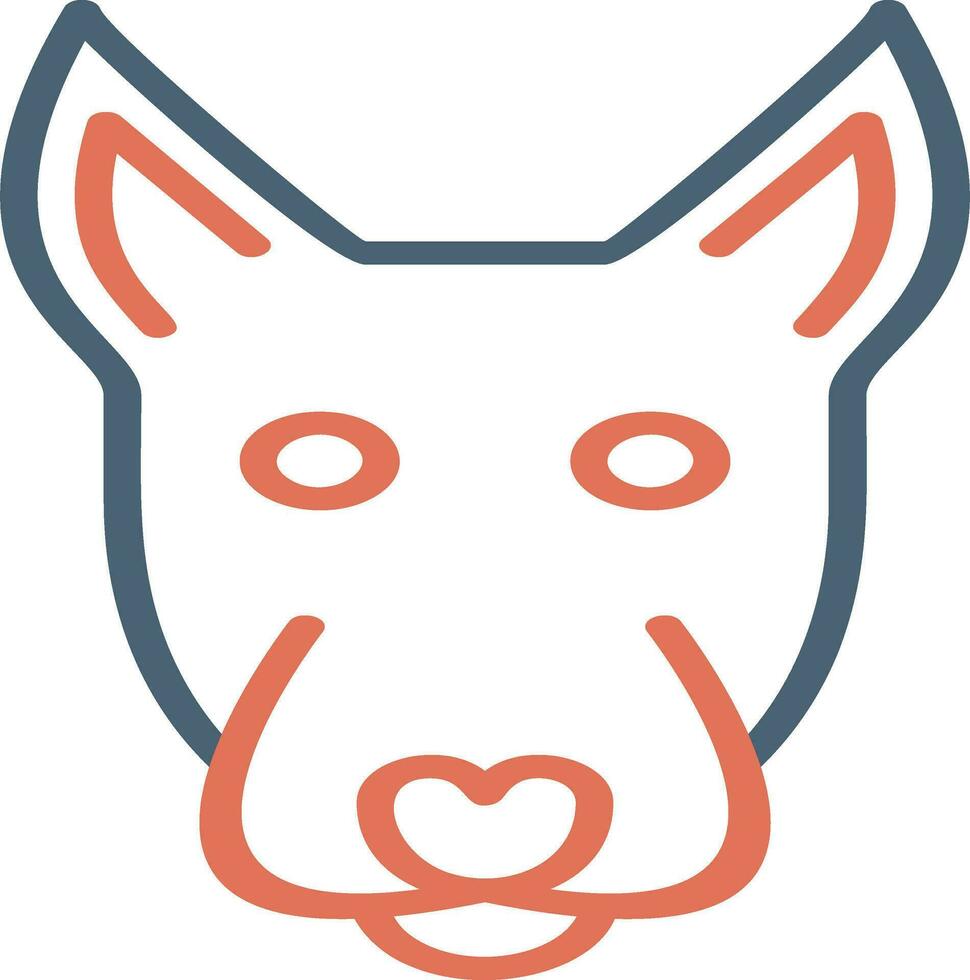 toro terrier vector icono