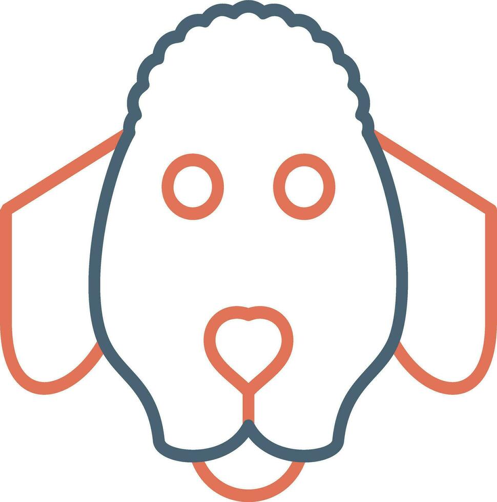 Poodle Vector Icon