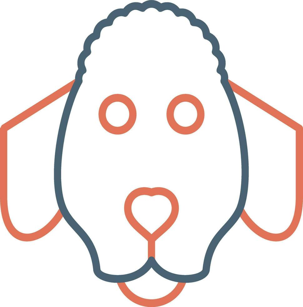 Poodle Vector Icon