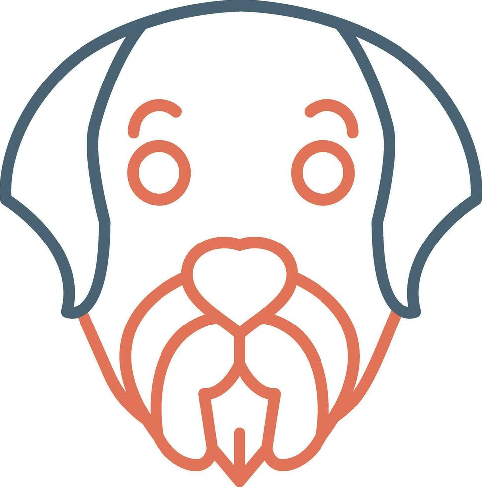 Pudelpointer Vector Icon