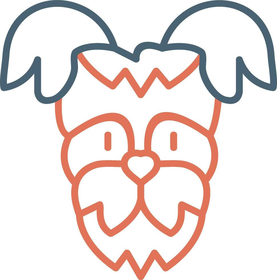 Yorkshire Terrier Vector Icon