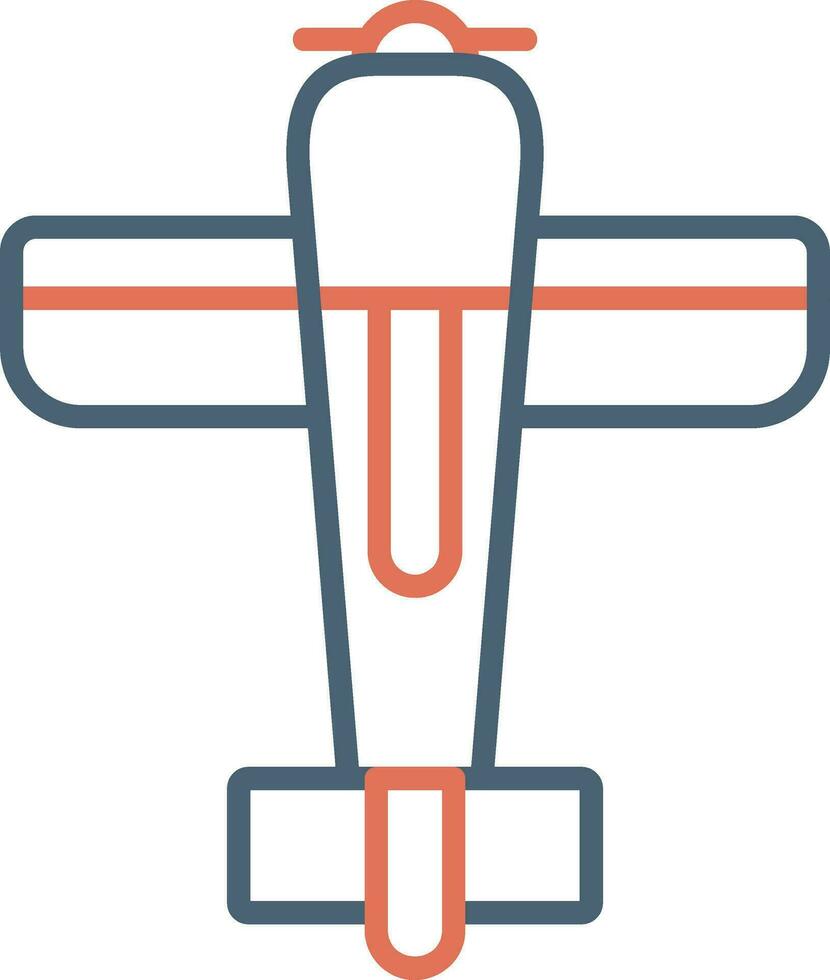 icono de vector de avión