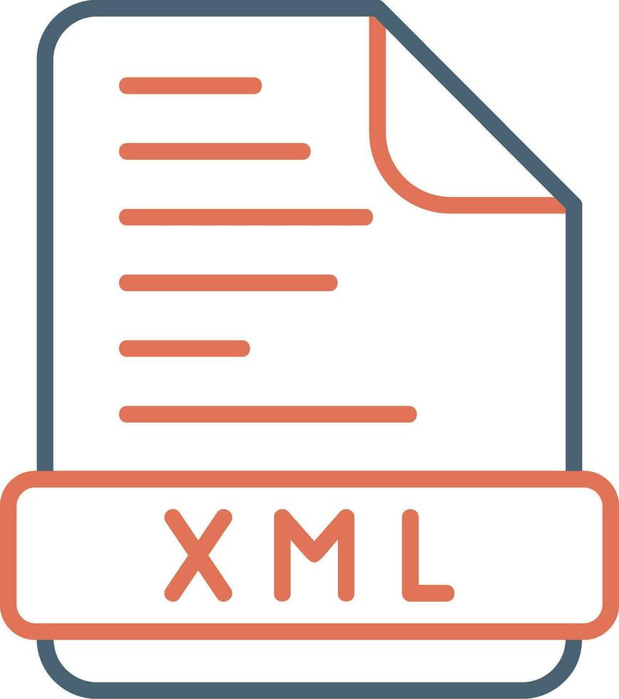Xml Vector Icon