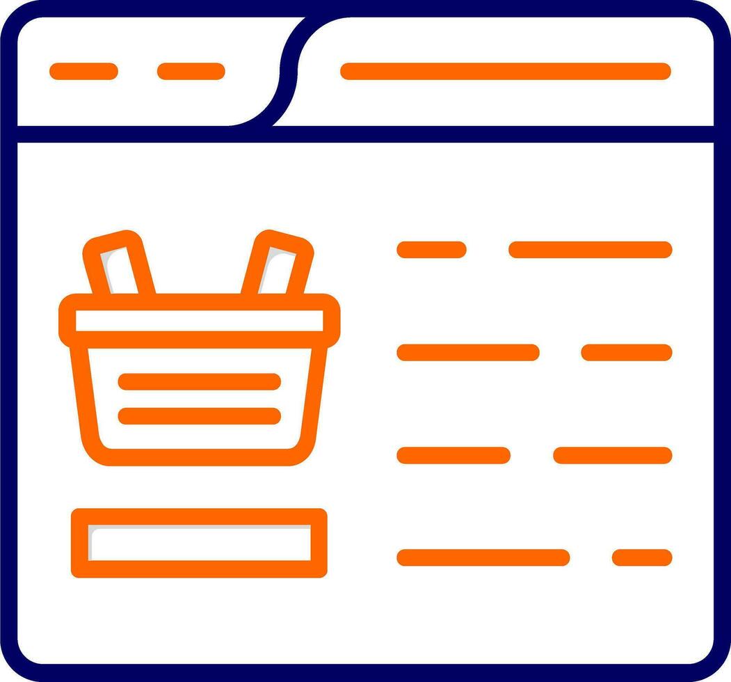 Online Shopping Vector Icon