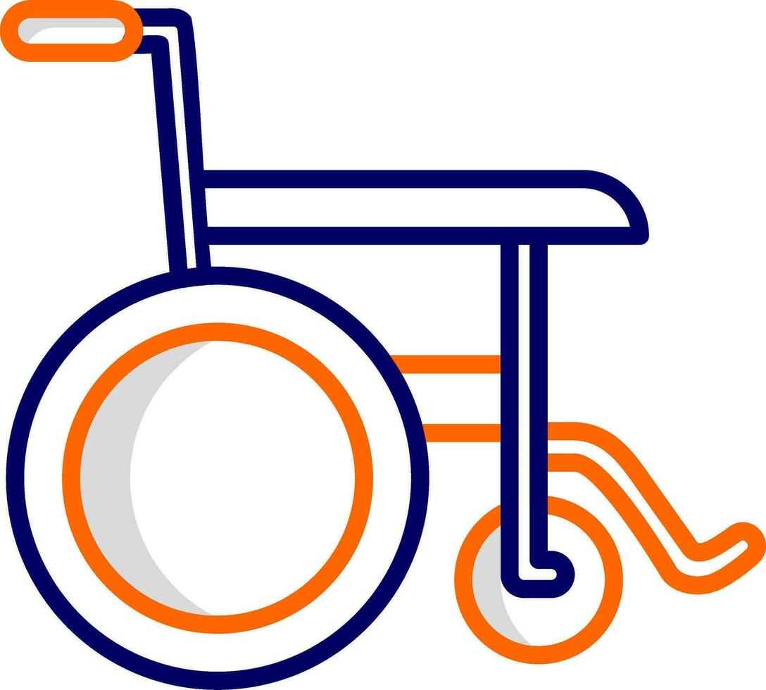 Wheel Chair Vector Icon