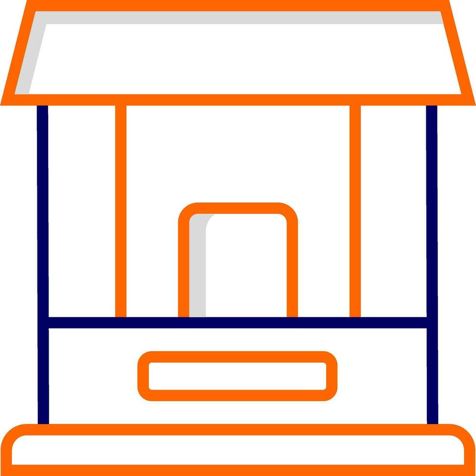 Ticket Window Vector Icon