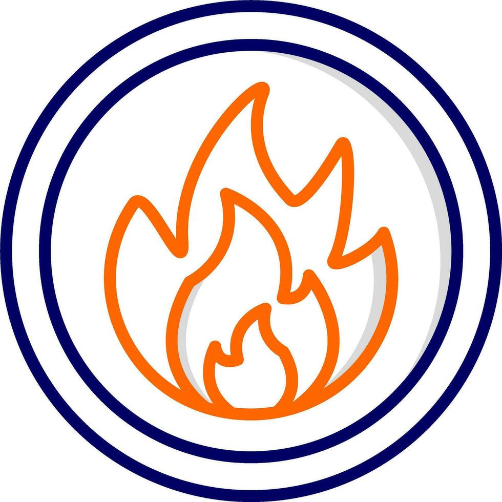 Flammable Vector Icon