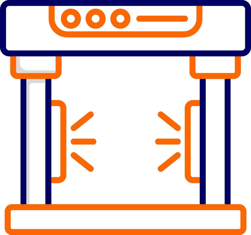Metal Detector Vector Icon