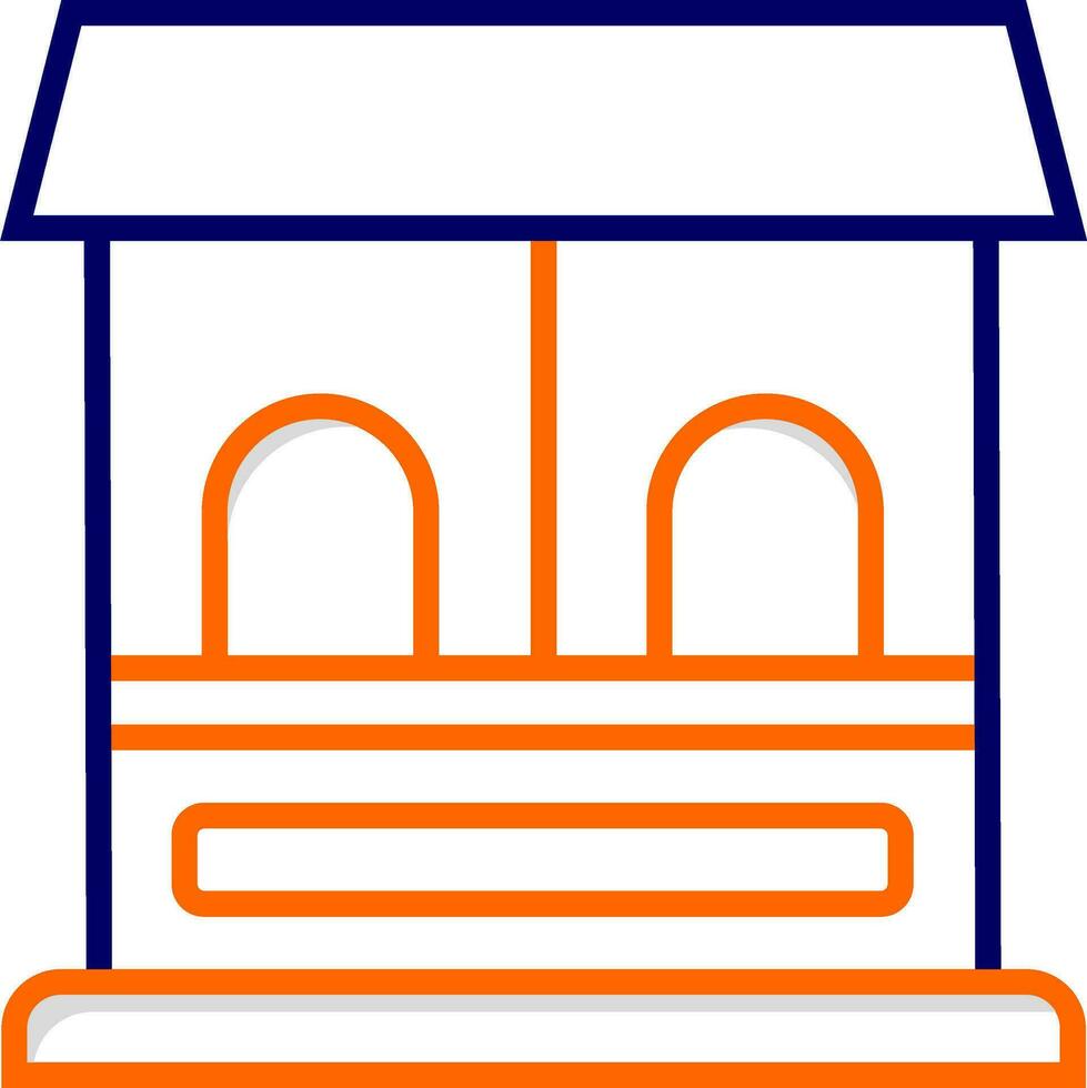 Ticket Office Vector Icon