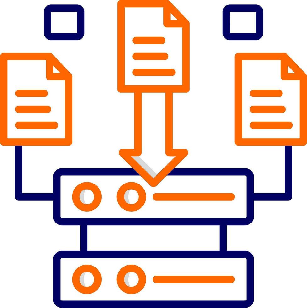Data Collecting Vector Icon