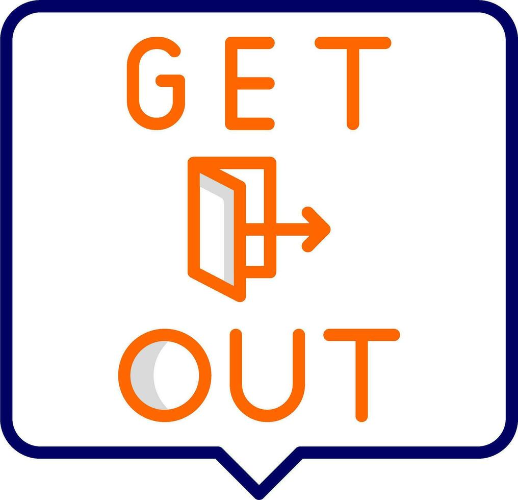 Get Out Vector Icon