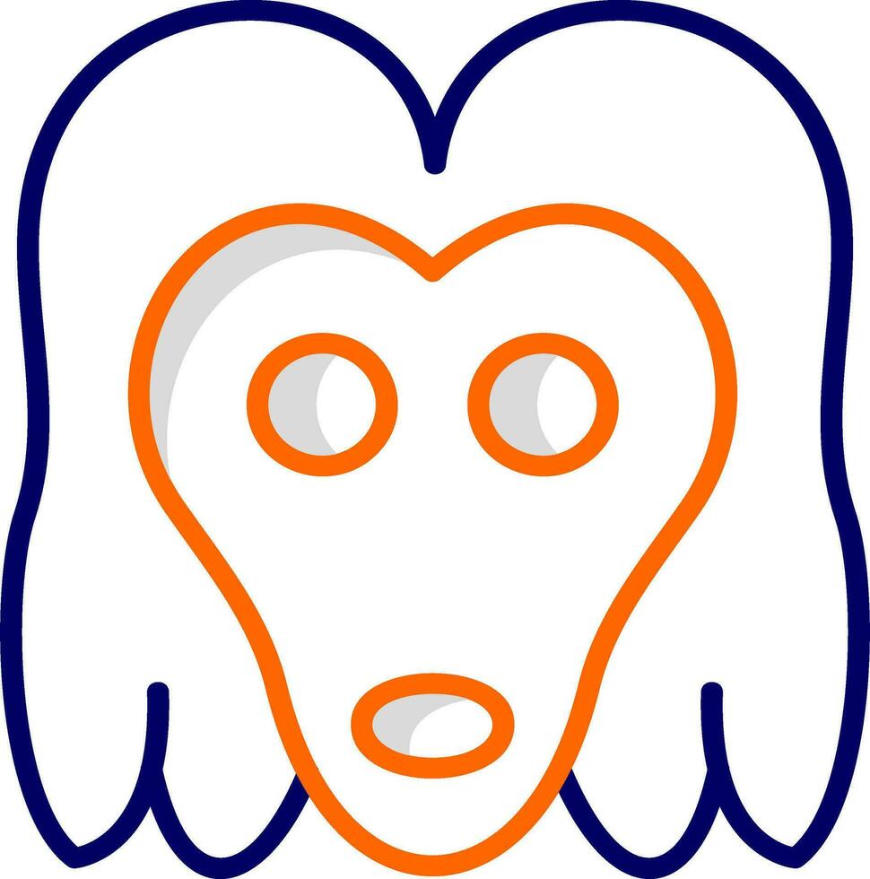 Afghan Hound Vector Icon