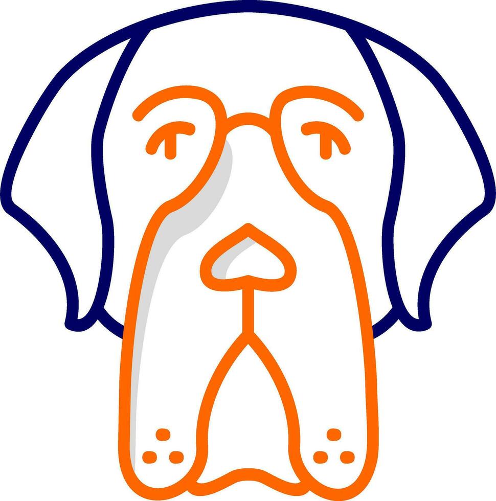 Saint Bernard Vector Icon