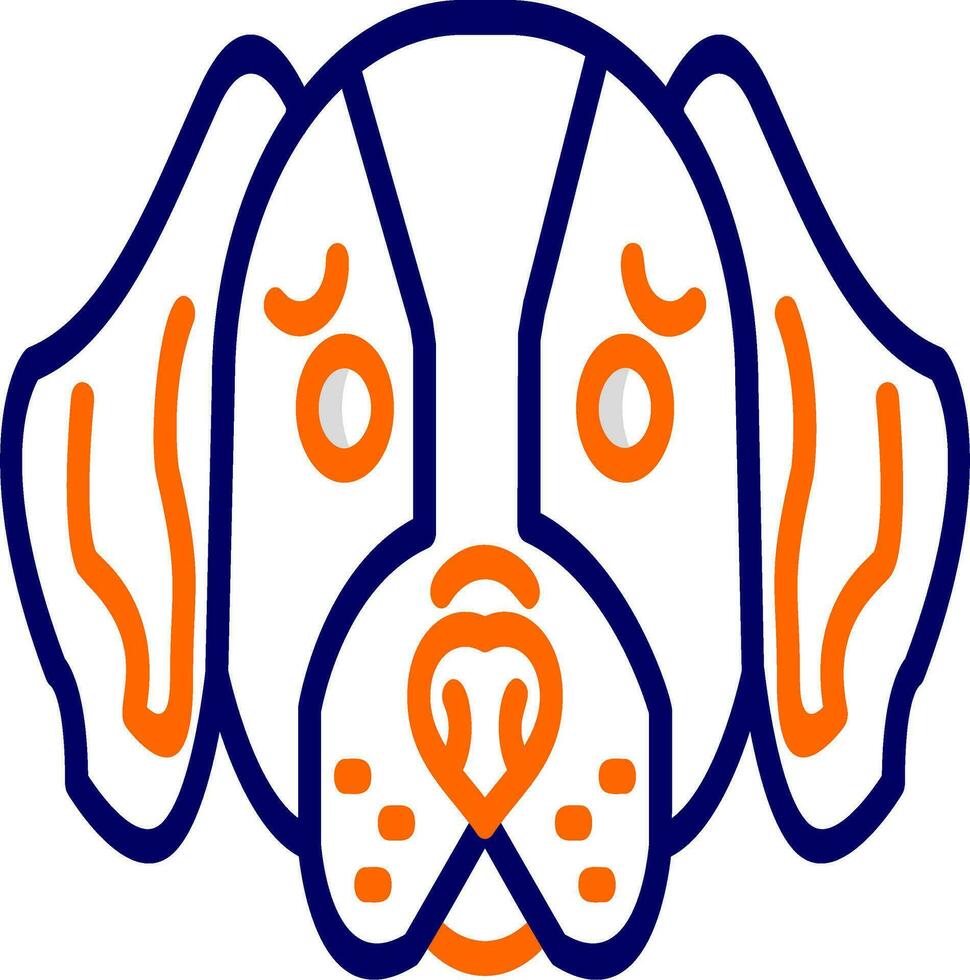 Basset Hound Vector Icon