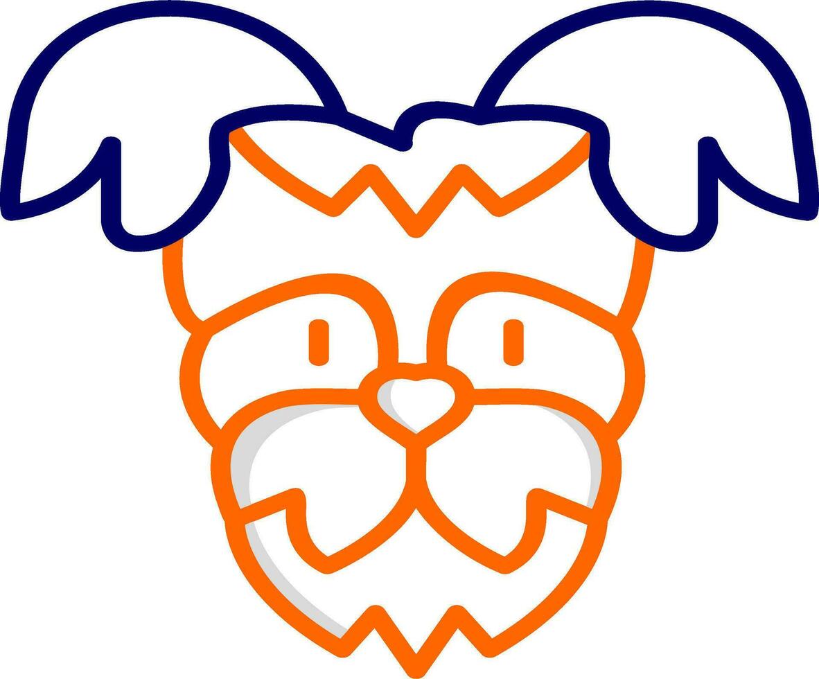 Yorkshire Terrier Vector Icon