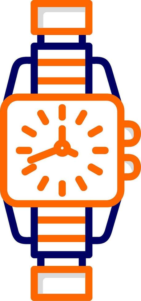 reloj, vector, icono vector