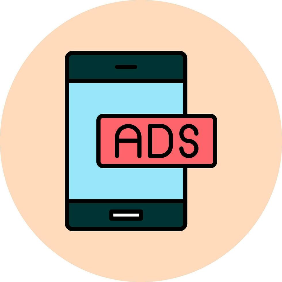 Ads Vector Icon