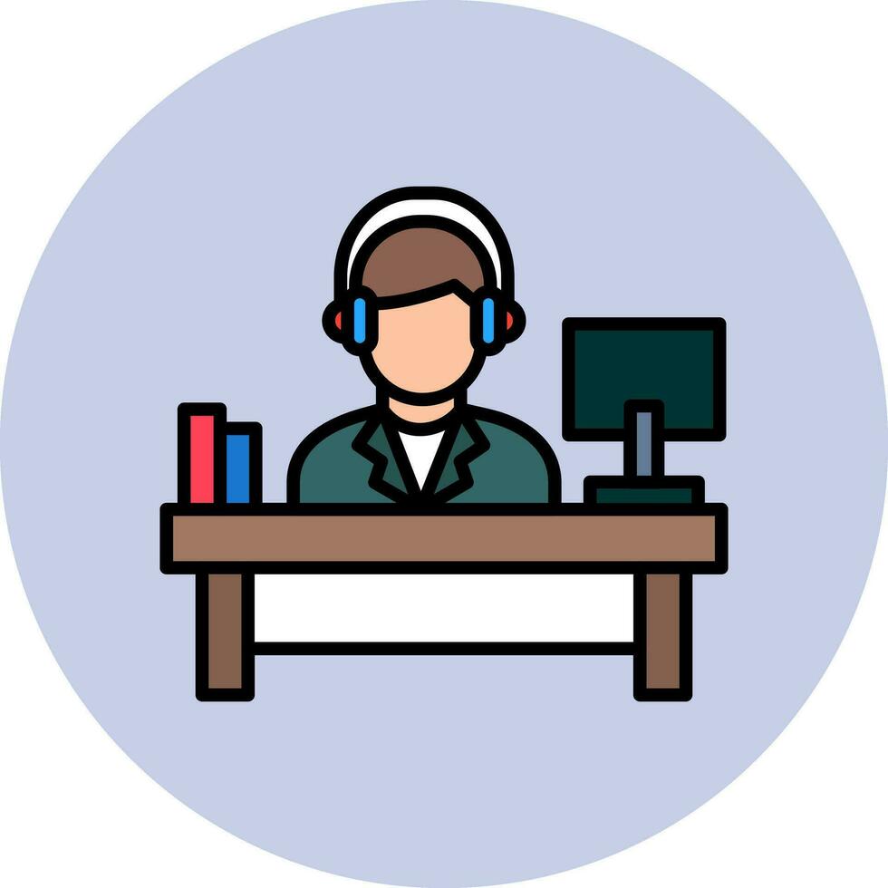 Help Desk Vector Icon