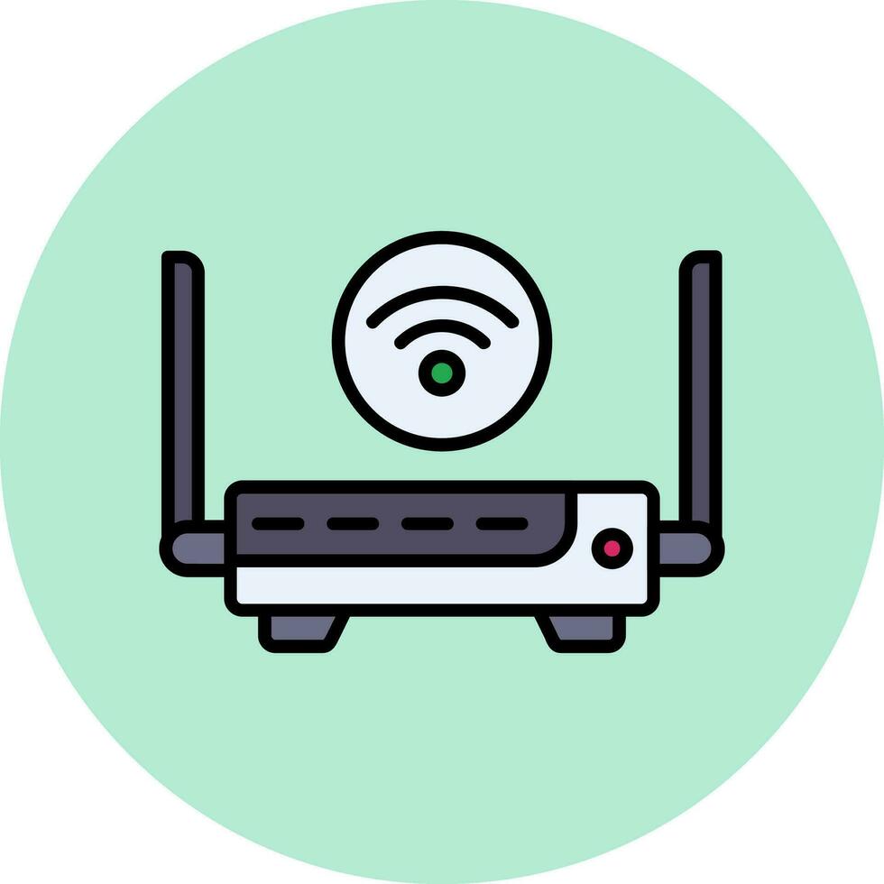 Wifi Router Vector Icon