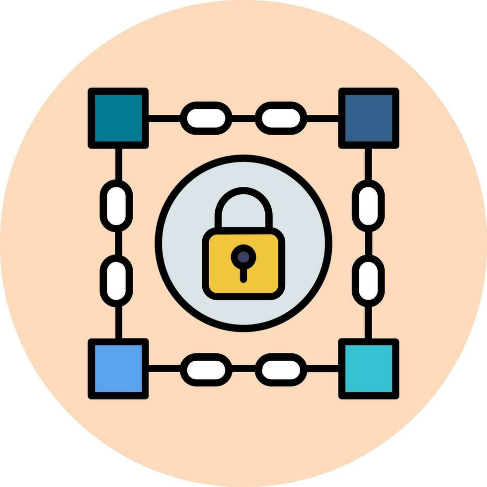 Blockchain Vector Icon