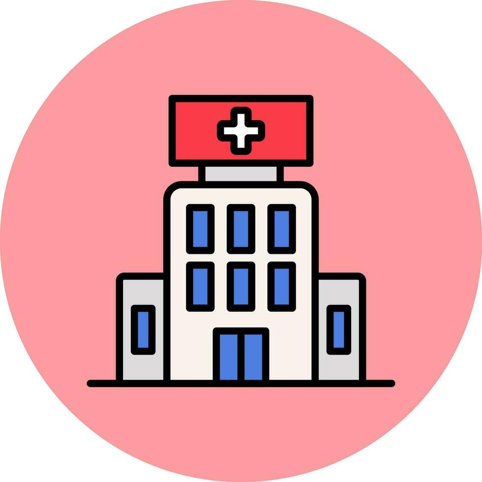 Health Clinic Vector Icon