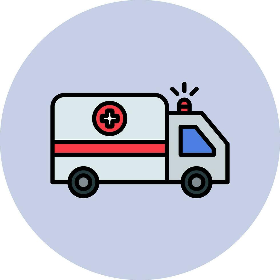 Ambulance Vector Icon