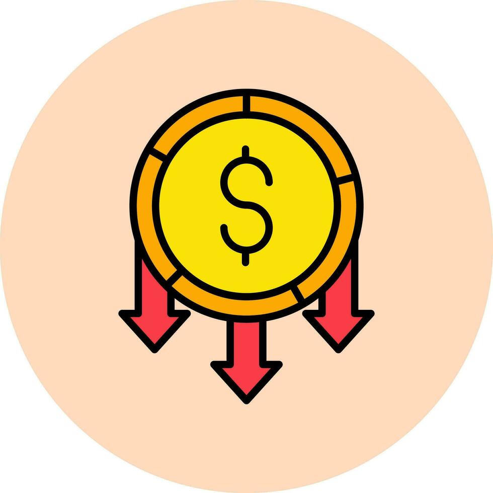 costo base vector icono