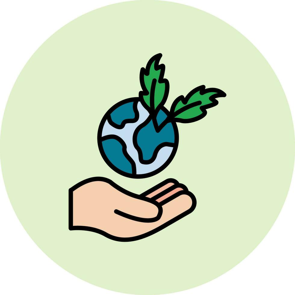 icono de vector sostenible