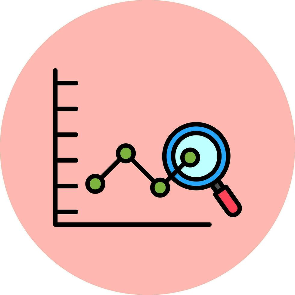 Predictive Analysis Vector Icon